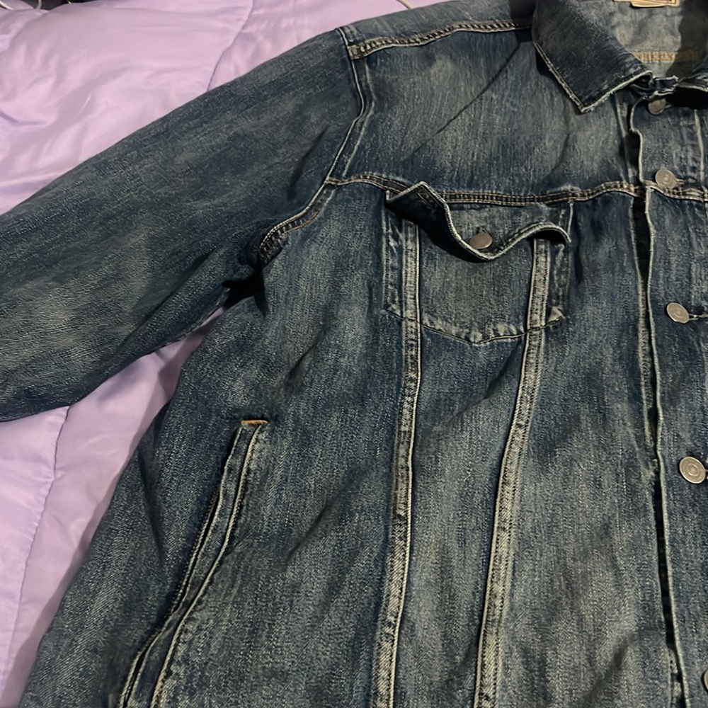 Polo Jean Jacket Button Down - image 2